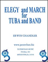 Elegy and March Concert Band sheet music cover